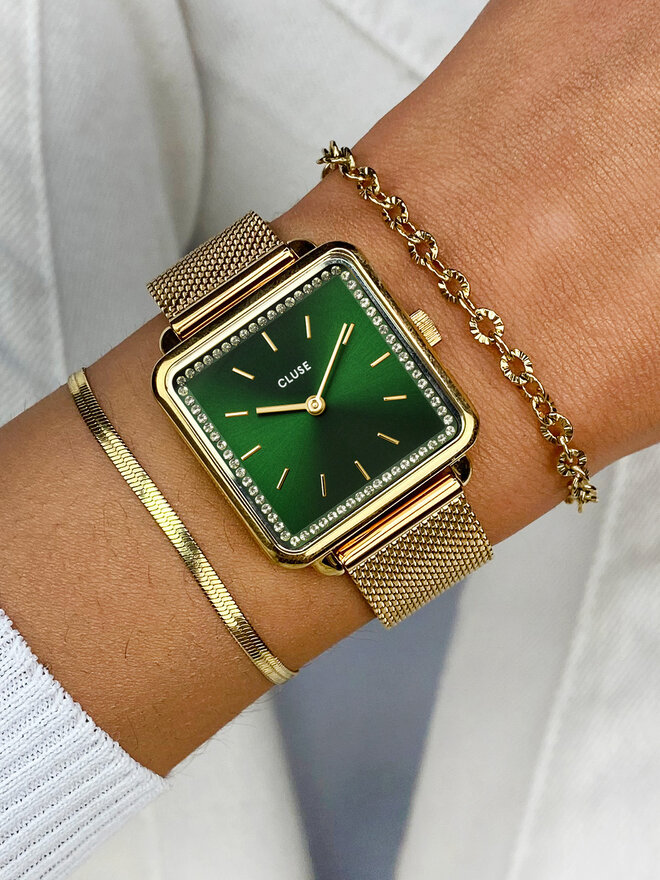 Cluse Reloj Cluse La Tétragone CW10309 Oro