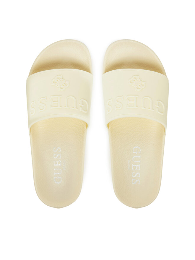 Guess Klapki Guess E5GZ07BB00F Écru