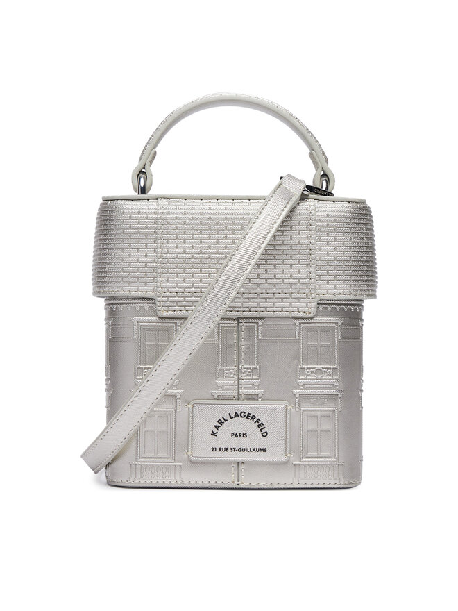 KARL LAGERFELD Handtasche KARL LAGERFELD B4W30113 Silberfarben