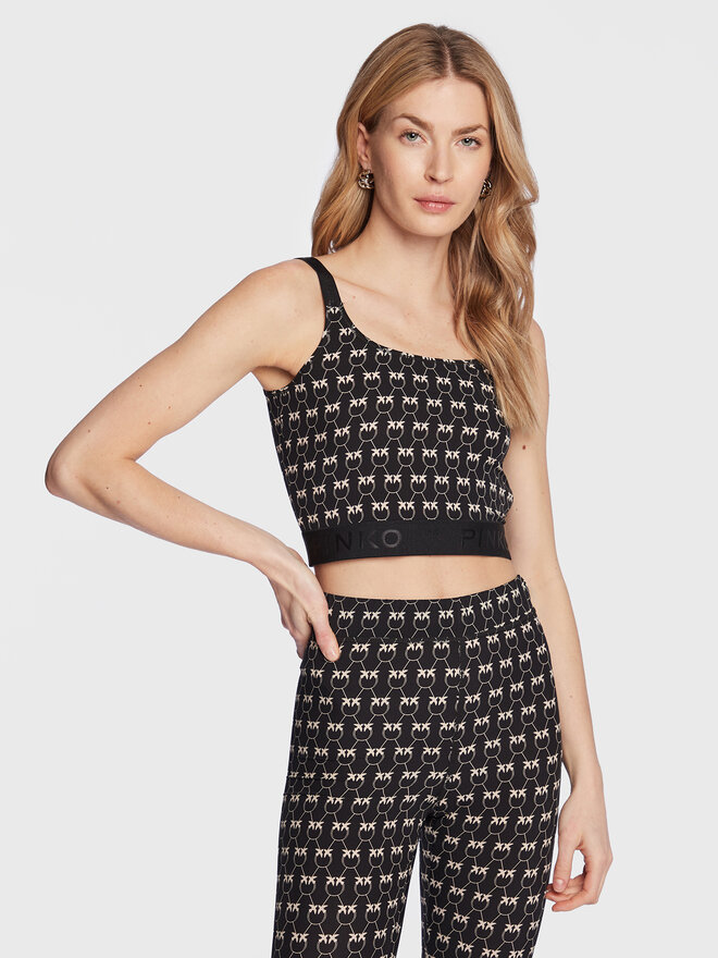 PINKO Pinko Top-BH 100459 8583 Schwarz