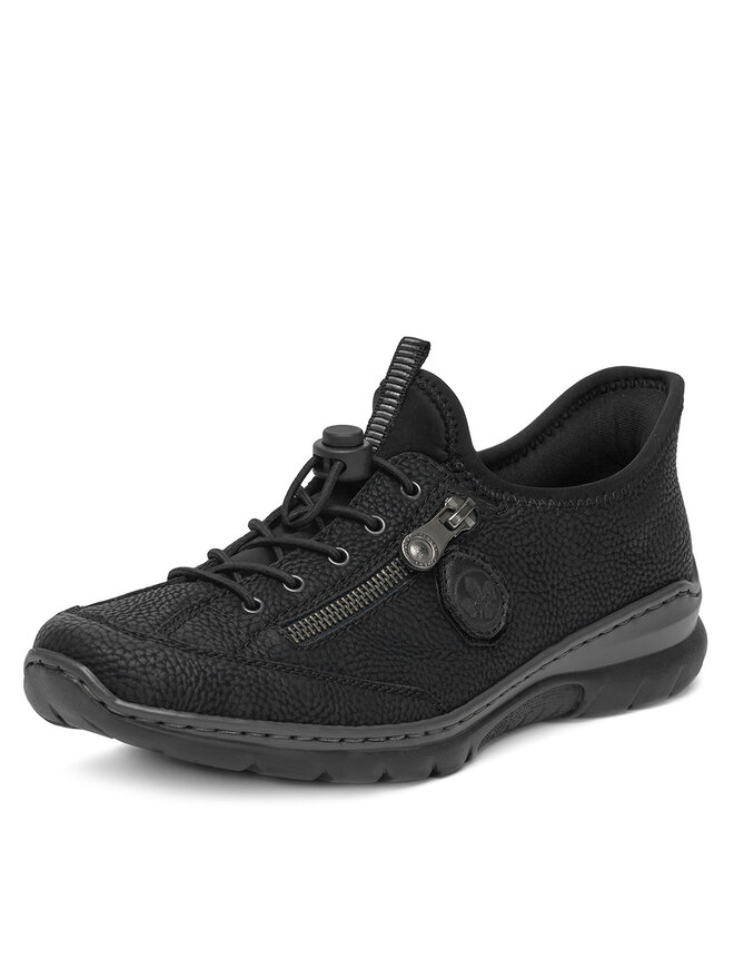 Rieker Sneakersy Rieker L32F1-00 Čierna