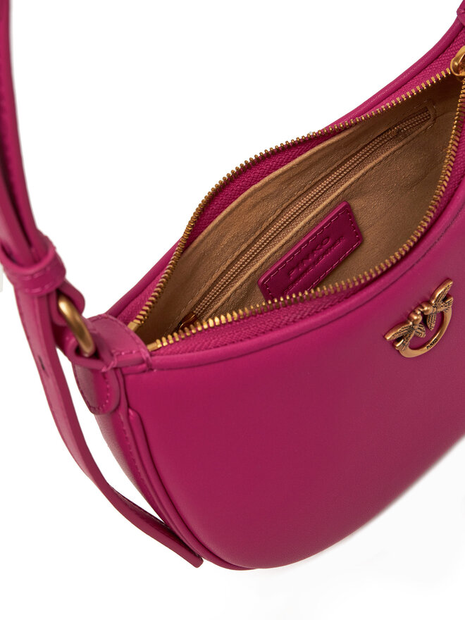 PINKO Handtasche PINKO Half Moon Baby AI 24-25 PLTT 103538 A0F1 Rosa