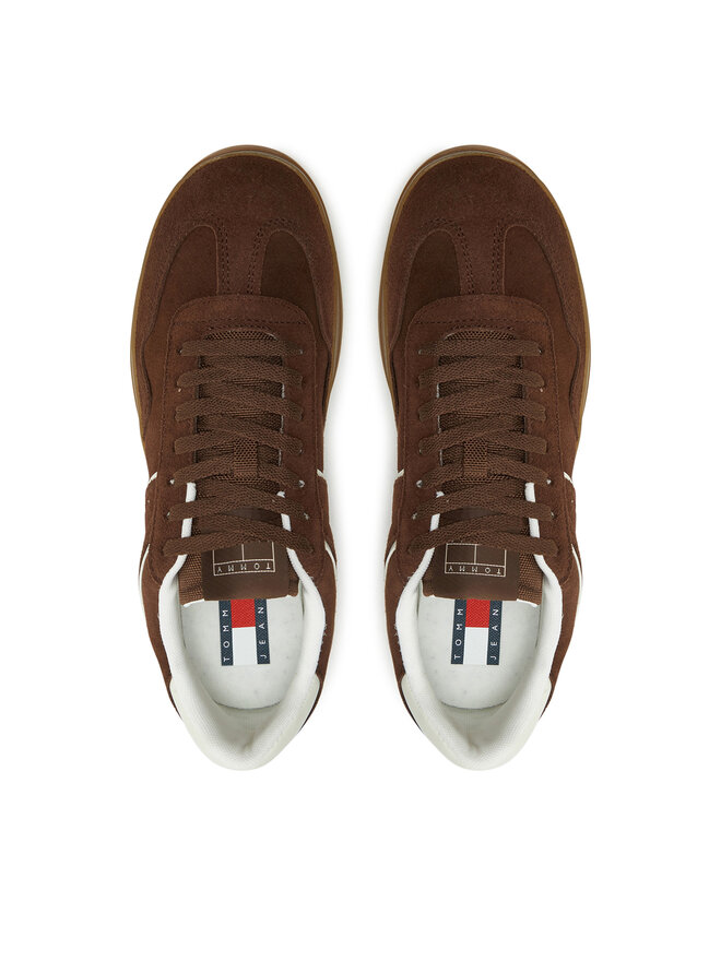 Tommy Jeans Tenisice Tommy Jeans The Greenwich Suede EM0EM01516 Smeđa
