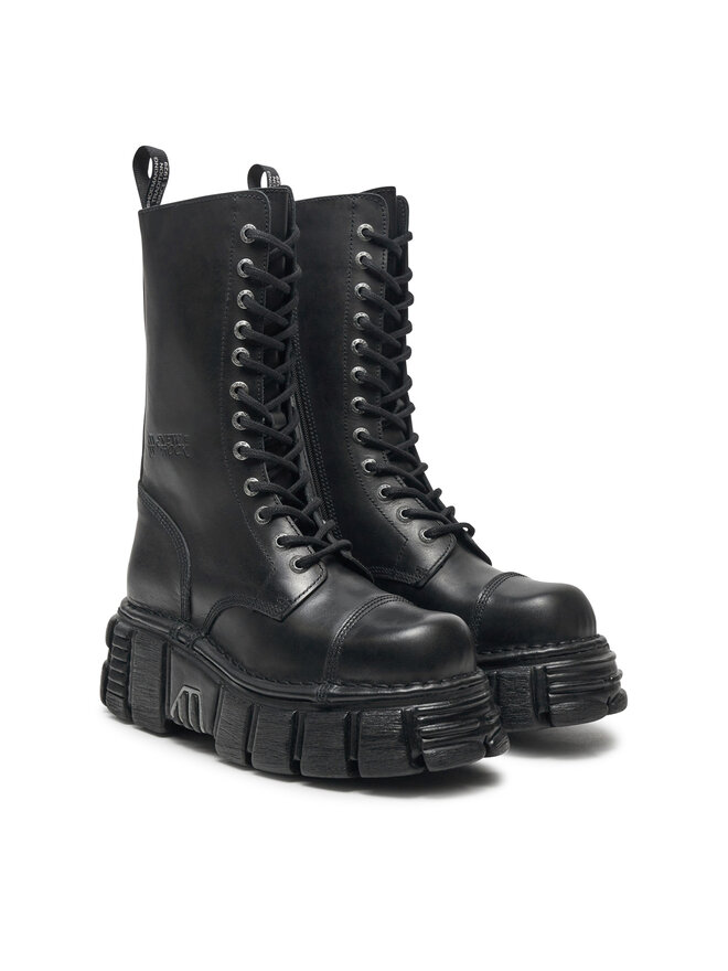 NEW ROCK Anfibi NEW ROCK M-MILI211-C14 Nero