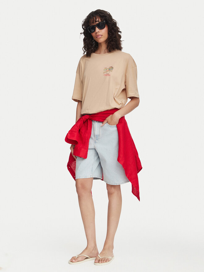 Billabong Billabong Футболка Take A Break EBJZT00407 Хакі Oversize