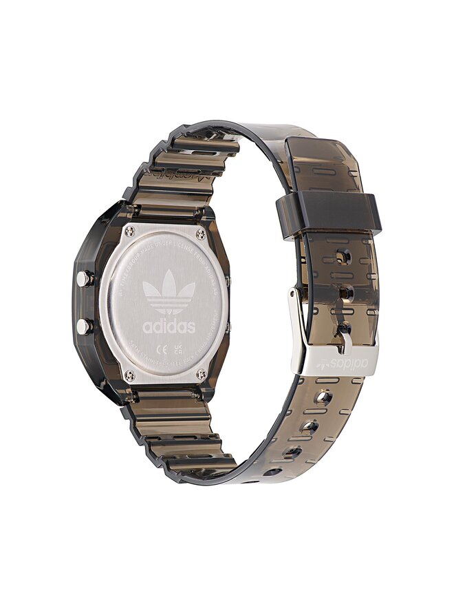 adidas Originals Karóra adidas Originals Digital Two Crystal AOST24064 Fekete