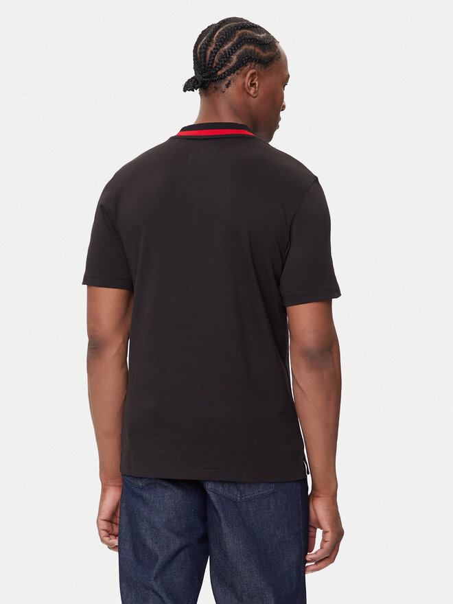 HUGO HUGO Camiseta Dugbytee 50542957 Negro Relaxed Fit