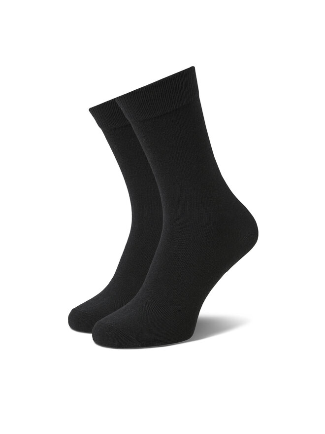 Jack&Jones Junior Sada 5 párů dětských vysokých ponožek Jack&Jones Junior 12206201 Černá