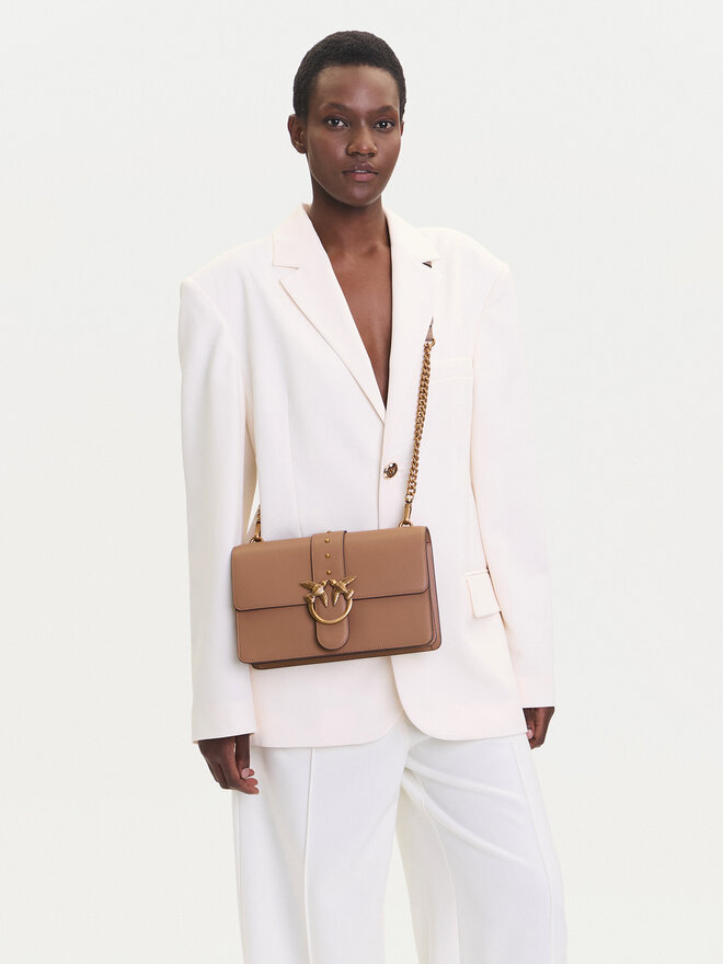 PINKO Torbica PINKO Love One Classic ST.CL Al 25-26 PLTT 105857 A0F1 Bež