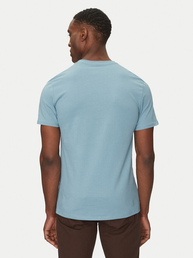 Guess Guess Marškinėliai M2YI37 I3Z14 Mėlyna Slim Fit