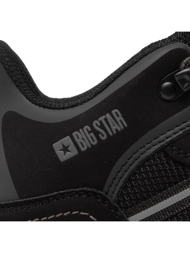 Big Star Shoes Botines planos Big Star Shoes KK274218 Negro