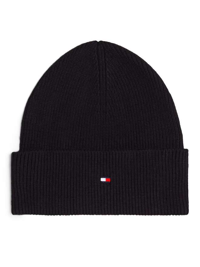 Tommy Hilfiger Čiapka Tommy Hilfiger Essential AW0AW16637 Čierna