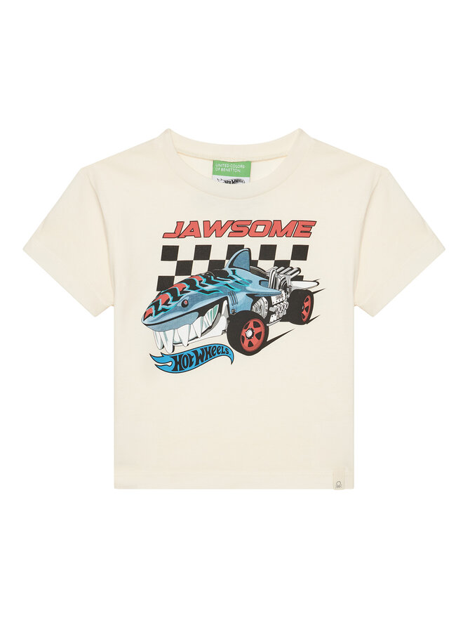 United Colors Of Benetton United Colors Of Benetton Camiseta 3I1XG10I3 Beis Regular Fit