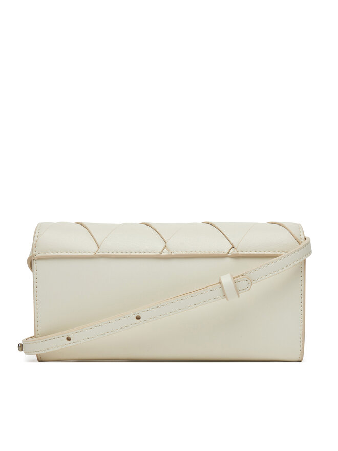Calvin Klein Τσάντα Calvin Klein Ck Woven Convertible Wallet Bag K60K612970 Λευκό