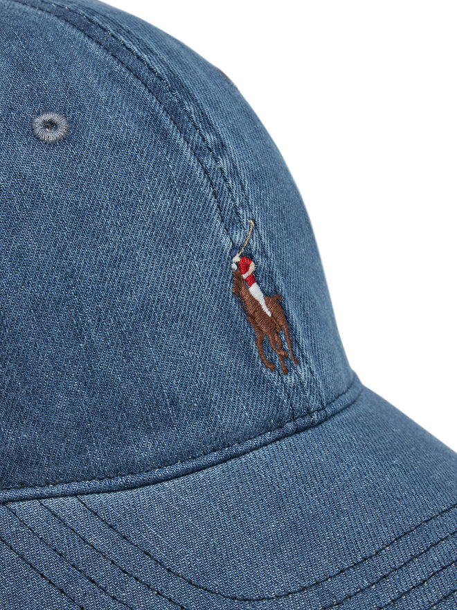 Polo Ralph Lauren Czapka z daszkiem Polo Ralph Lauren 211967367001 Niebieski