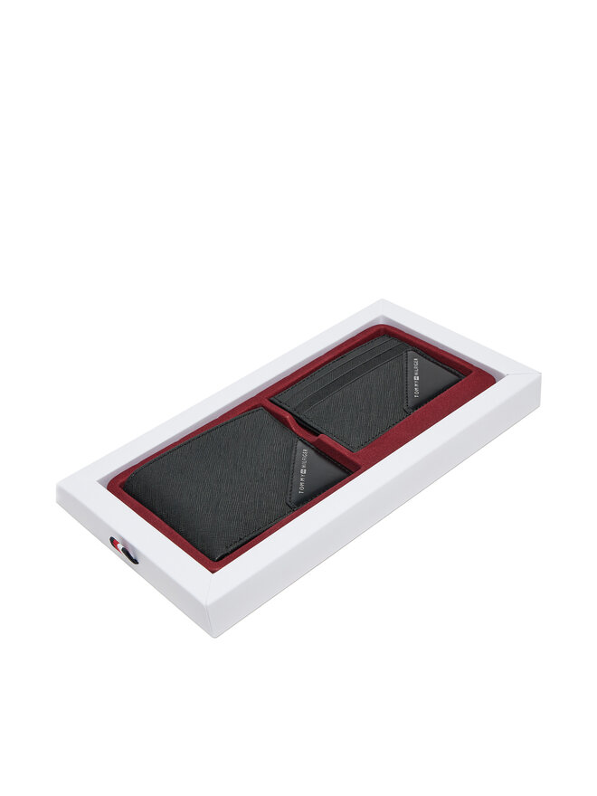 Tommy Hilfiger Голям мъжки портфейл Tommy Hilfiger AM0AM12794 Черен