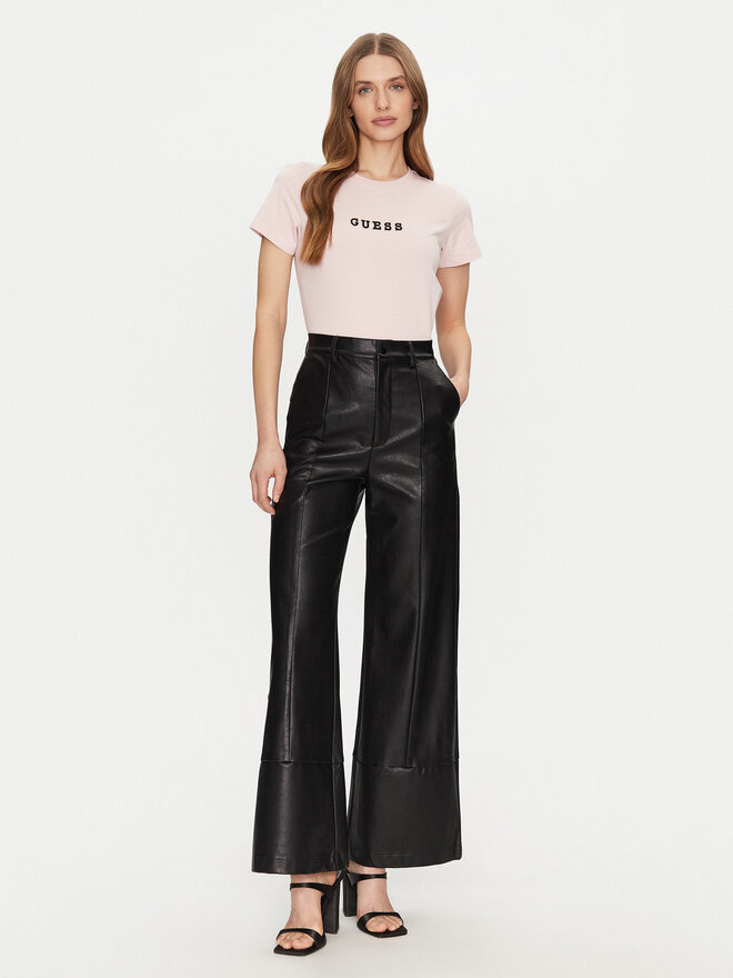 Guess Jeans Guess Jeans Camiseta W5RI54 J1314 Beis Regular Fit
