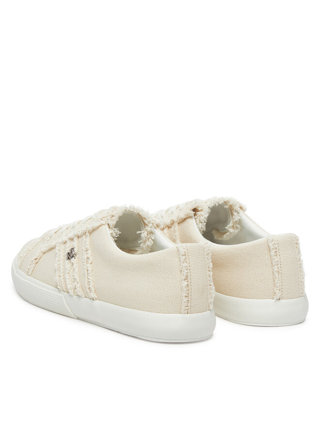 LAUREN RALPH LAUREN Sneakersy LAUREN RALPH LAUREN Janson Fray 802967040001 Écru