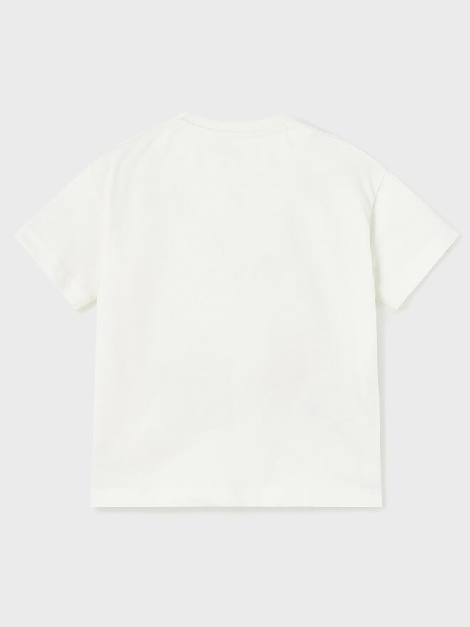 Mayoral Mayoral Camiseta 1027 Blanco Regular Fit