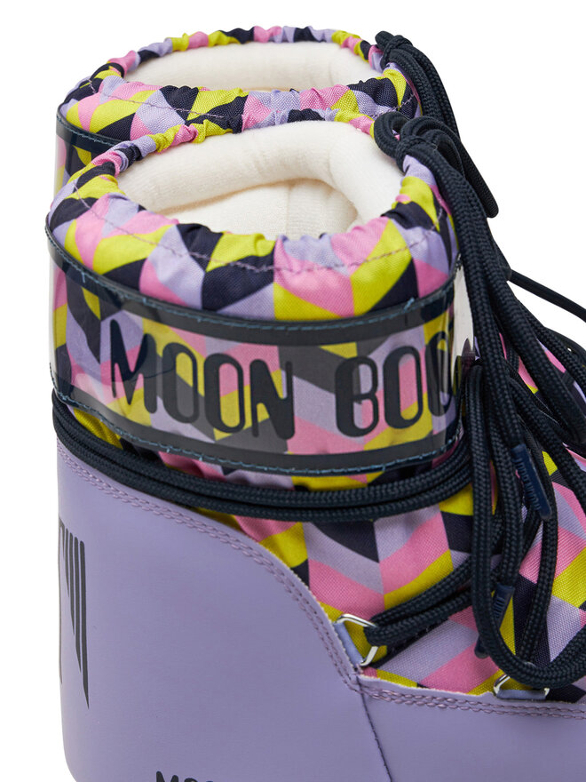 Moon Boot Снігоходи Moon Boot Mb Icon Low Optical 80D1409550 Фіолетовий