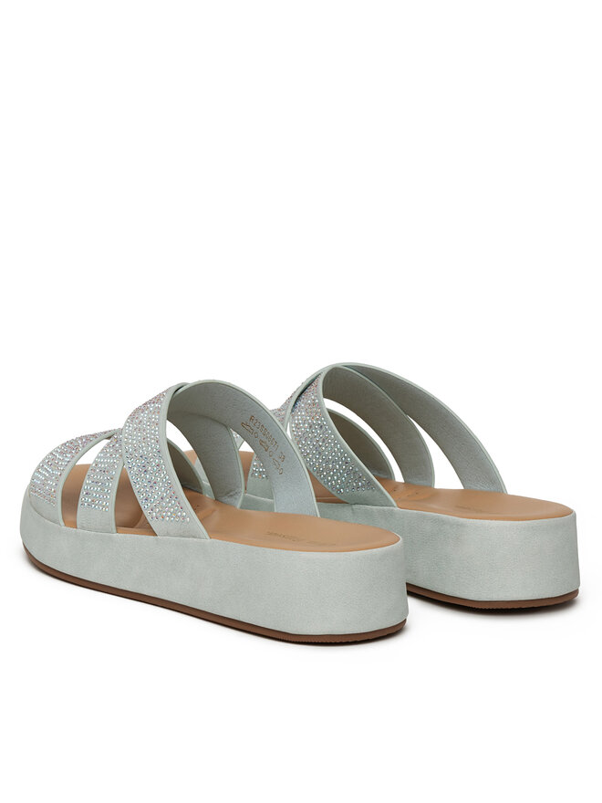 Clara Barson Pantoletten Clara Barson R23SS06671 Blau
