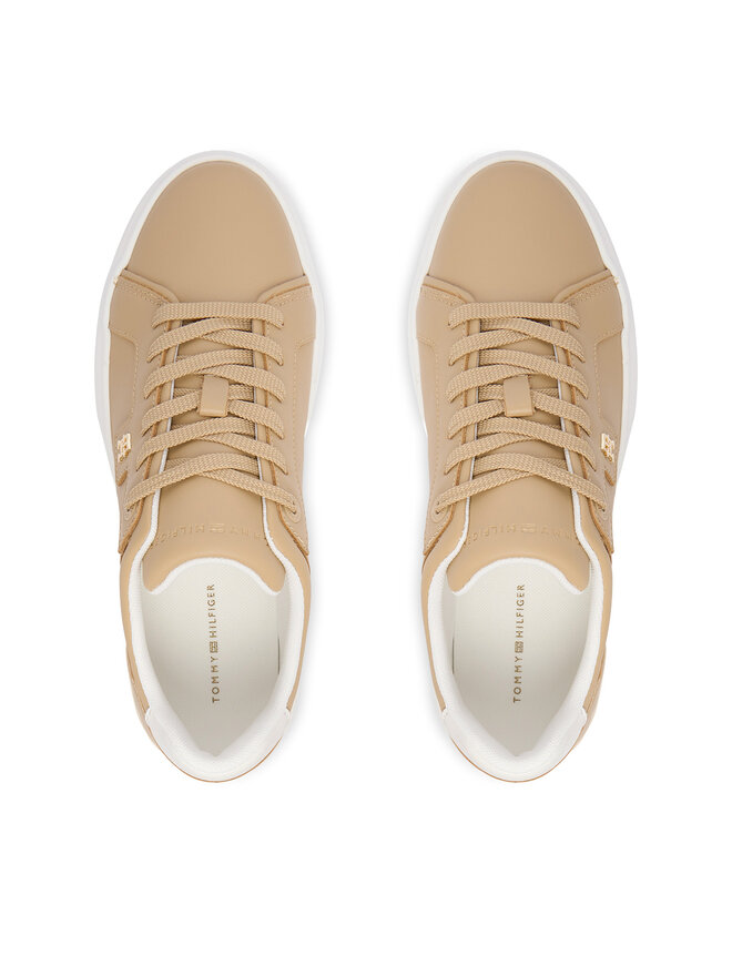 Tommy Hilfiger Sneakers Tommy Hilfiger Th Chic Platform FW0FW09396 Braun