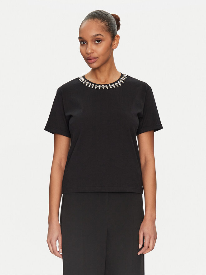 Morgan Morgan Camiseta 251-DOUTI Negro Regular Fit