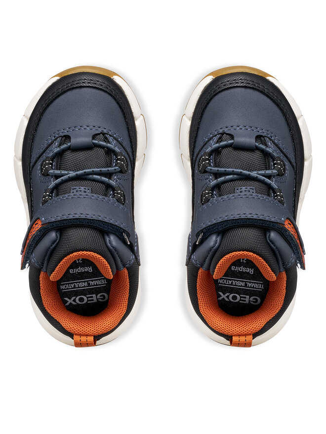Geox Schnürschuhe Geox B Flexyper Mini Boy Abx B661KA 000ME C0045 M Dunkelblau