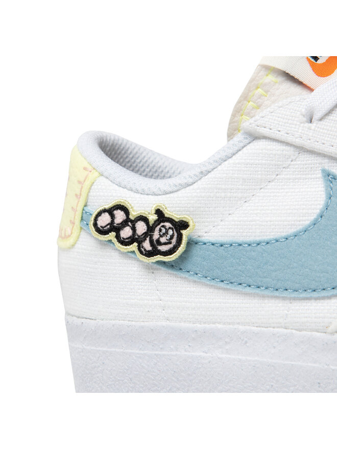 Nike Sneakersy Nike Blazer Low Platform Se DJ6376 100 Biały