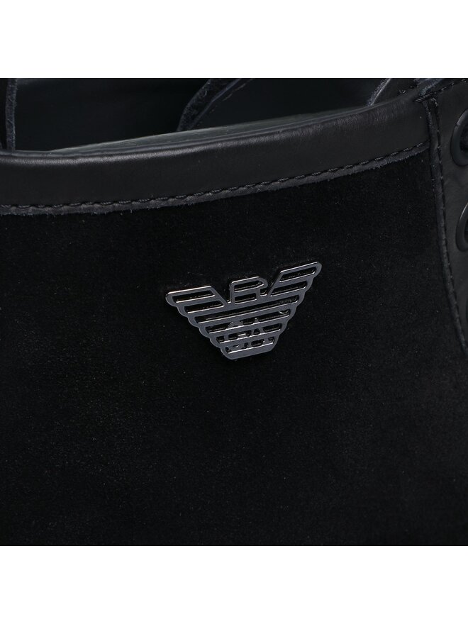 Emporio Armani Bakancs Emporio Armani X4M383 XN630 K001 Fekete