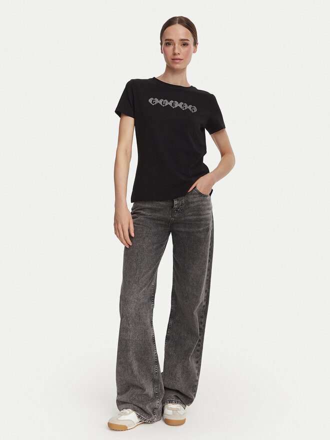Guess Guess Футболка 183668 Чорний Classic Fit