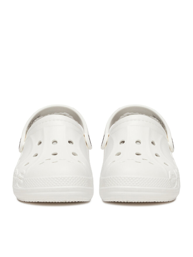 Crocs Şlapi Crocs C-BAYA LINED CLOG K 207500-11H Alb