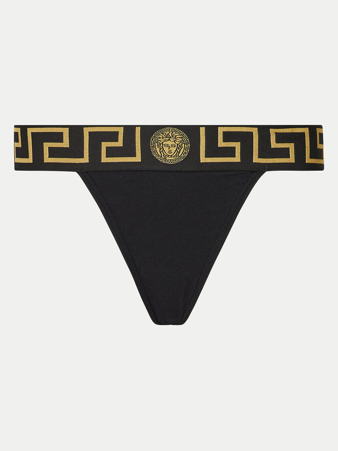 Versace Versace Στρίνγκ AUD01042 1A10011 Μαύρο