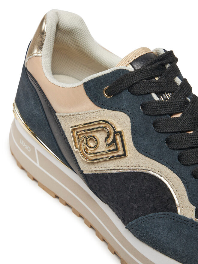Liu Jo Sneakersy Liu Jo Maxi Wonder 73 BA5015 PX542 Czarny