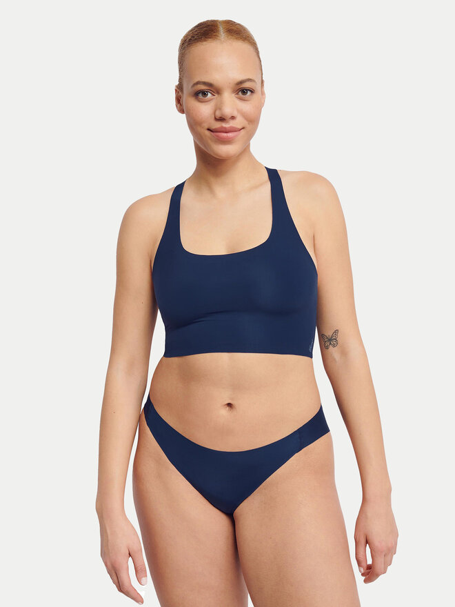 Sloggi Sloggi Klassischer Damenslip Zero Feel 10217838 Dunkelblau
