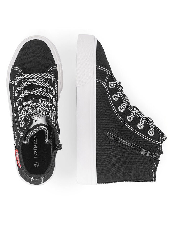 DeeZee Trampki DeeZee CSS030752 Czarny