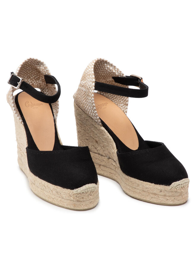 Castañer Espadrilky Castañer Carol/8ED/001 020975-100 Černá