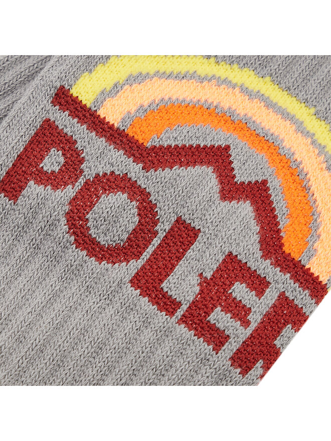 Poler Κάλτσες Ψηλές Unisex Poler Mountain Rainbow 223ACUSK03 Γκρι