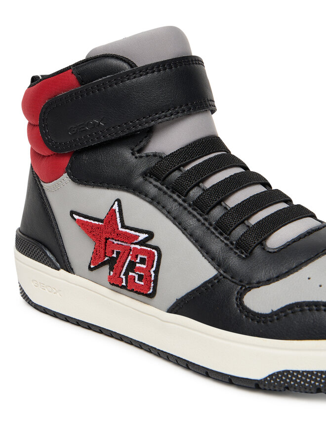 Geox Sneakersy Geox J Washiba J56LQC 054FU C0043 D Šedá
