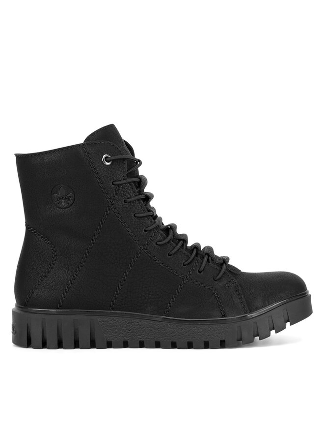 Rieker Botine Rieker Y3420-00 Negru