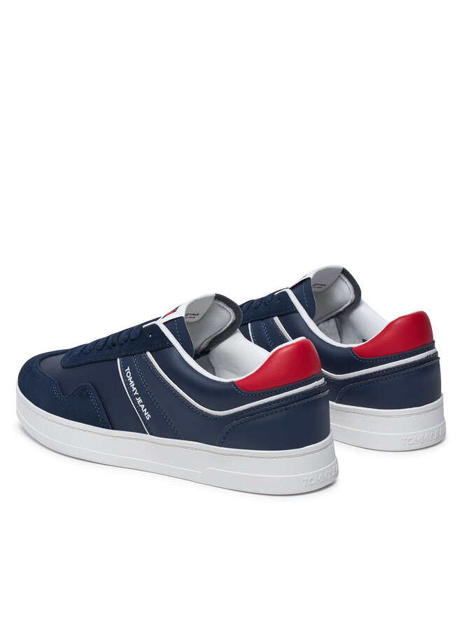 Tommy Jeans Sneakersy Tommy Jeans The Greenwich Retro EM0EM01462 Tmavomodrá