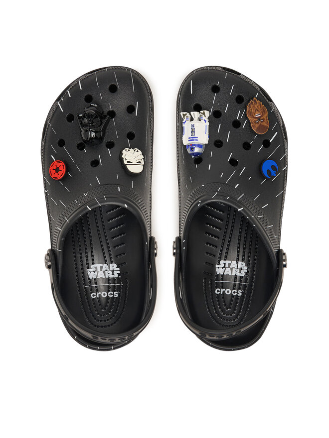 Crocs Pantoletten Crocs Star Wars™ Hyperspace Classic Clog 213002 Schwarz