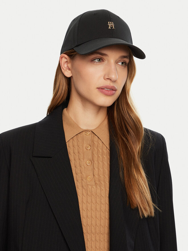 Tommy Hilfiger Șapcă Tommy Hilfiger AW0AW16843 Negru