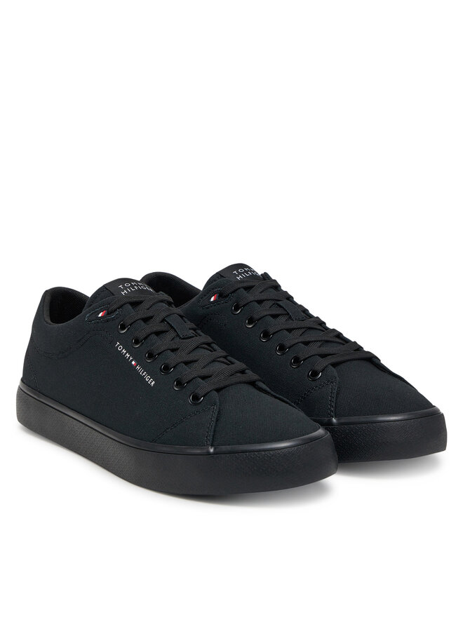 Tommy Hilfiger Πάνινα παπούτσια Tommy Hilfiger Hi Vulc Low Core Canvas FM0FM05396 Μαύρο