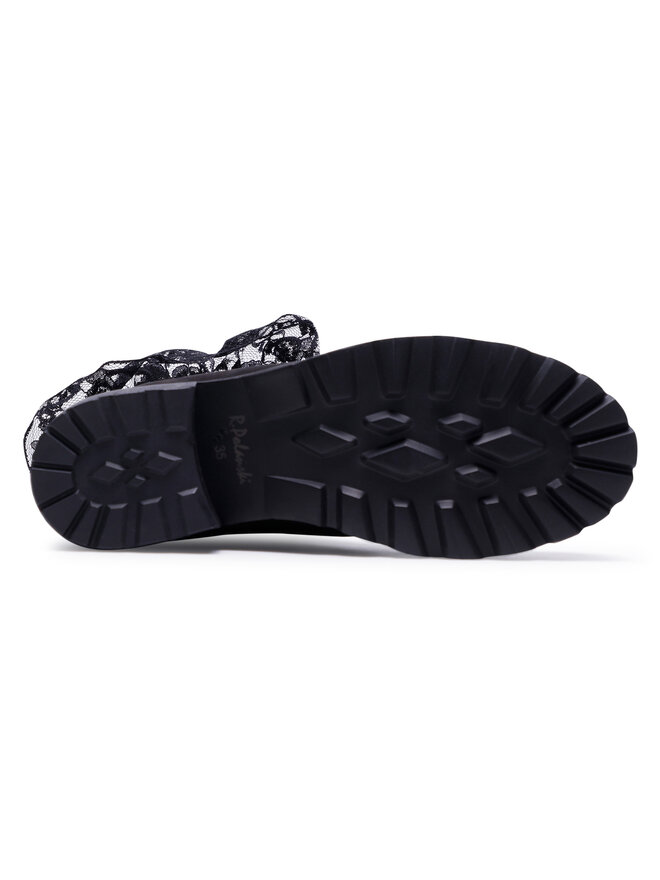 R.Polański Stiefeletten R.Polański 0887 Schwarz