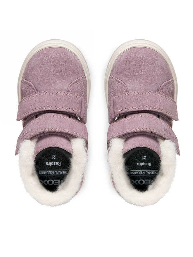 Geox Schnürschuhe Geox B Nashik Girl Wpf B465XA 00022 C8023 S Rosa