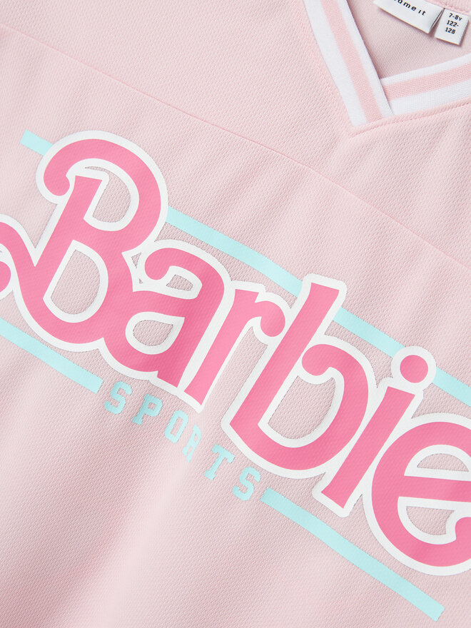 NAME IT NAME IT Póló Barbie 13243113 Rózsaszín Relaxed Fit