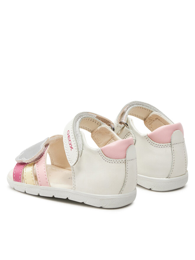 Sandales Geox B Sandal Alul Girl B451YA 085NF C0653 M Blanc chaussures
