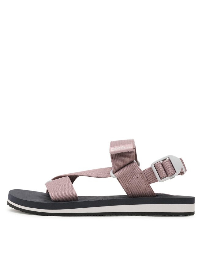 Jack Wolfskin Sandały Jack Wolfskin Urban Entdeckung Belt Sandal W 4056801 Brązowy
