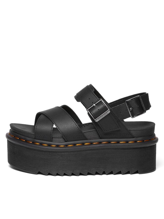 Dr. Martens Sandali Dr. Martens Voss II Quad Nero